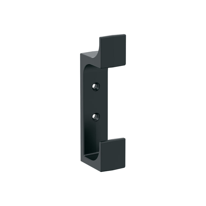 Amerock H37009MB Bray Double Prong Matte Black Decorative Wall Hook