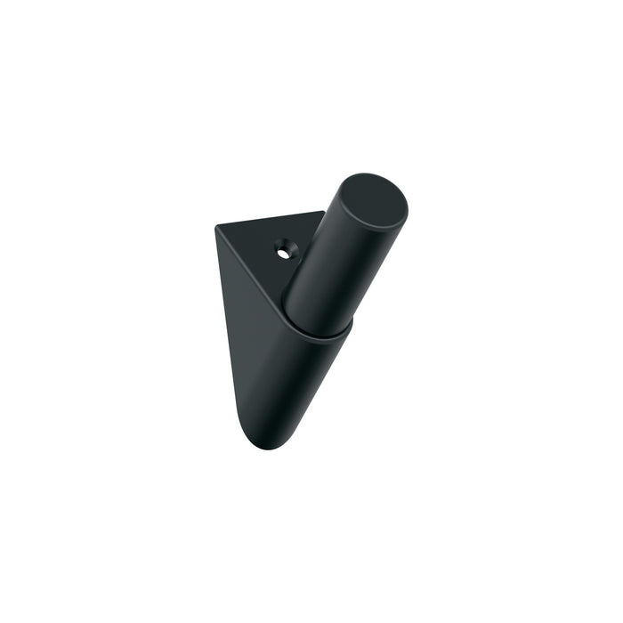 Amerock HBX37011MB Acclivity Single Prong Matte Black Decorative Wall Hook