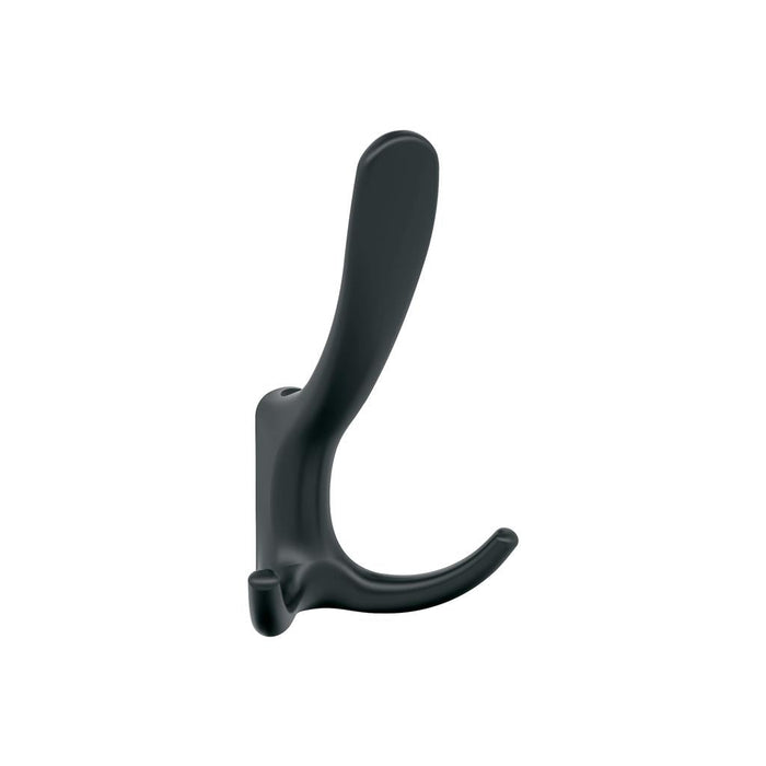 Amerock HBX37013MB Finesse Triple Prong Matte Black Decorative Wall Hook