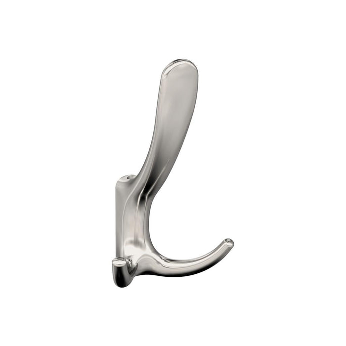 Amerock HBX37013PN Finesse Triple Prong Polished Nickel Decorative Wall Hook