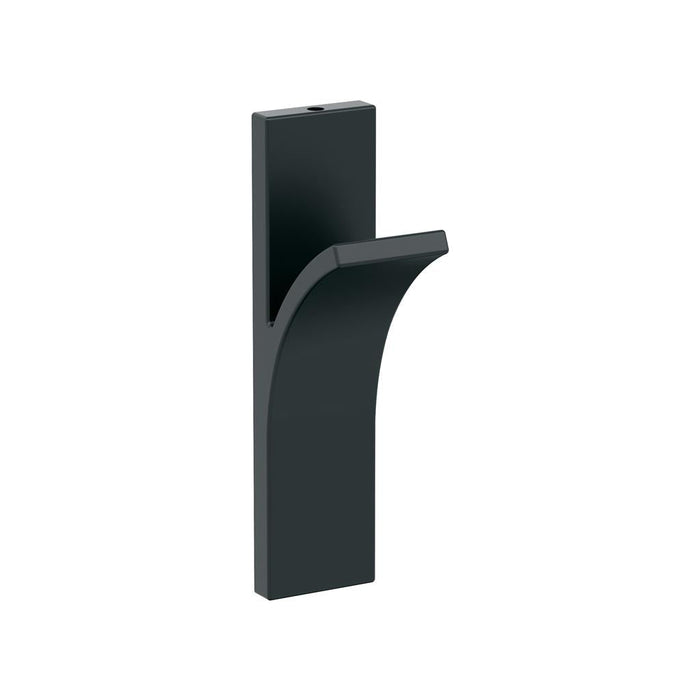 Amerock HBX37014MB Apex Single Prong Matte Black Decorative Wall Hook