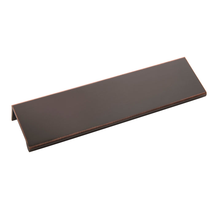 Hickory Hardware HH074888-OBH Rockford Collection Finger Pull 6-5/16 Inch (160mm) Center to Center Oil-Rubbed Bronze Highlighted Finish
