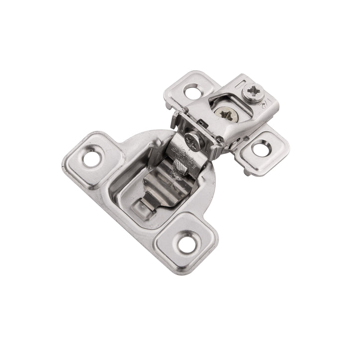 Hickory Hardware HH075217-14 Hinge Concealed 1/2 Inch (13mm) Overlay Face Frame Self-Close Polished Nickel Finish (2 Pack)