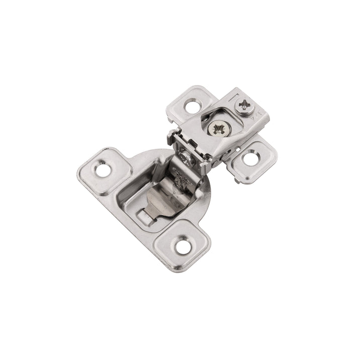 Hickory Hardware HH075218-14 Hinge Concealed 3/4 Inch (19mm) Overlay Face Frame Self-Close Polished Nickel Finish (2 Pack)