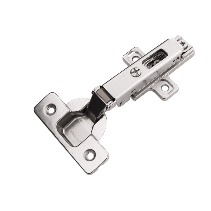 Hickory Hardware HH075221-14 Hinge Concealed Full Overlay Frameless Self-Close Clip On Polished Nickel Finish (2 Pack)