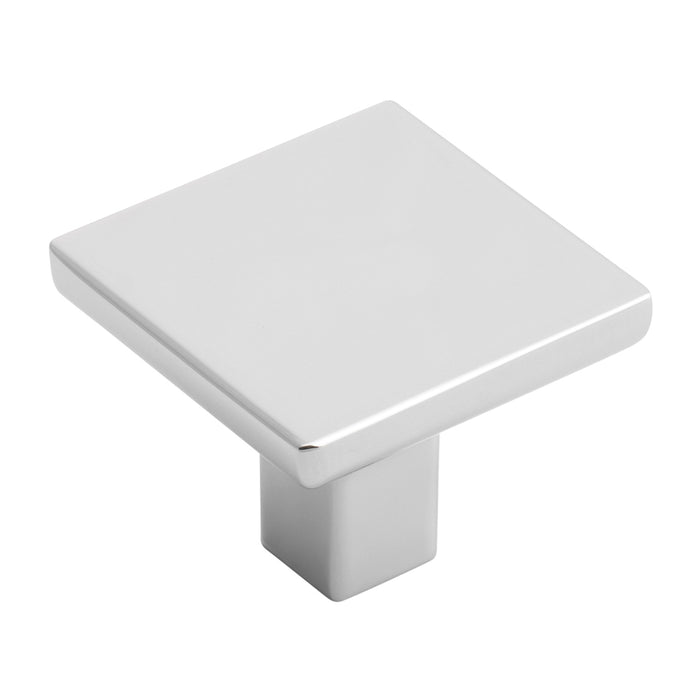 Hickory Hardware HH075341-CH Skylight Collection Knob 1-1/4 Inch (32mm) Square Chrome Finish
