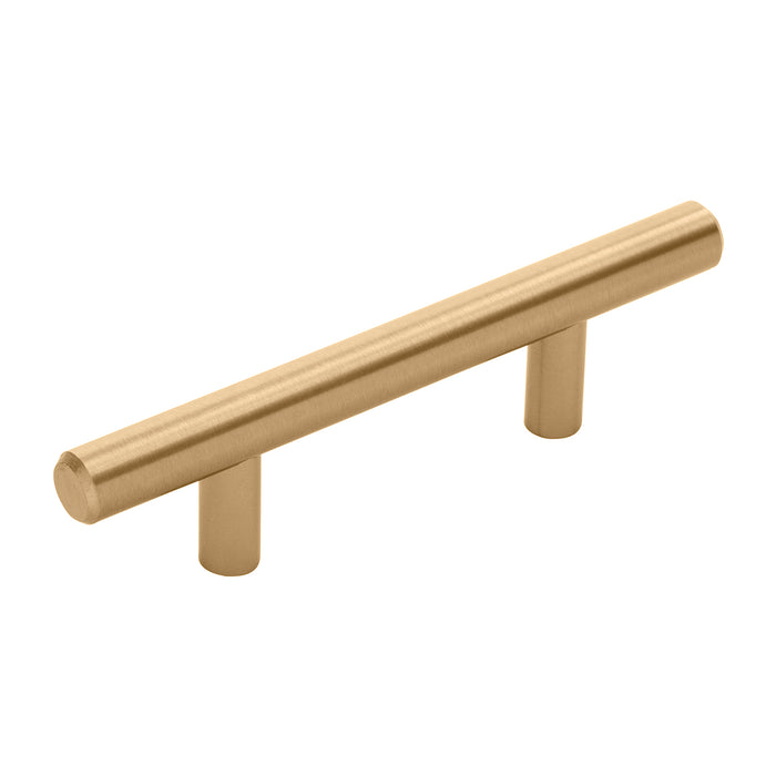 Hickory Hardware HH075592-CBZ Bar Pulls Collection Pull 2-1/2 Inch (64mm) Center to Center Champagne Bronze Finish