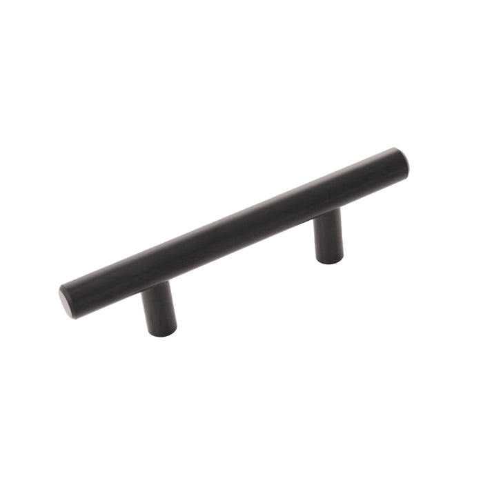 Hickory Hardware HH075592-MB Bar Pulls Collection Pull 2-1/2 Inch (64mm) Center to Center Matte Black Finish
