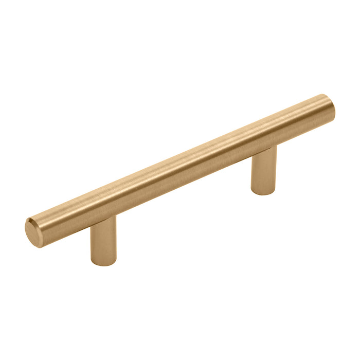 Hickory Hardware HH075593-CBZ Bar Pulls Collection Pull 3 Inch (76mm) Center to Center Champagne Bronze Finish