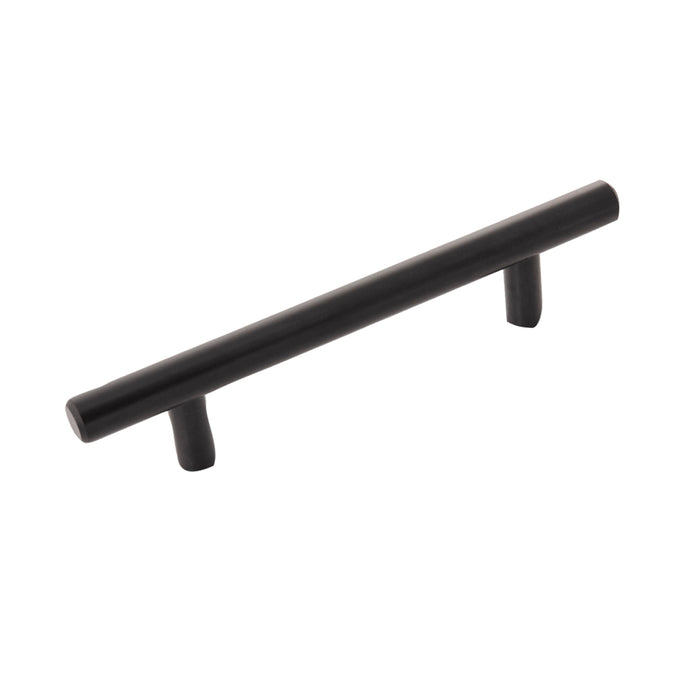 Hickory Hardware HH075594-MB Bar Pulls Collection Pull 3-3/4 Inch (96mm) Center to Center Matte Black Finish