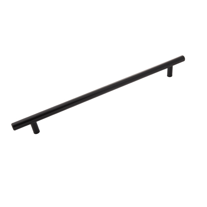 Hickory Hardware HH075599-MB Bar Pulls Collection Pull 10-1/16 Inch (256mm) Center to Center Matte Black Finish