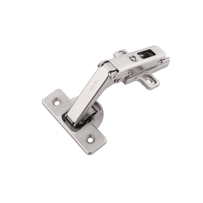 Hickory Hardware HH75110-14 Hinge Concealed Frameless Pie Corner Self-Close Clip On Polished Nickel Finish (2 Pack)