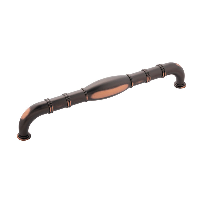 Hickory Hardware K49-OBH Williamsburg Collection Appliance Pull 12 Inch (305mm) Center to Center Oil-Rubbed Bronze Highlighted Finish