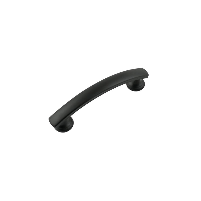 Hickory Hardware P2143-MB American Diner Collection Pull 3 Inch (76mm) Center to Center Matte Black Finish