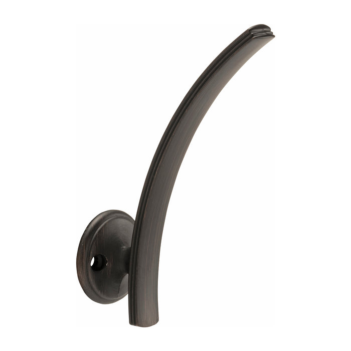 Hickory Hardware P2145-VB American Diner Collection Hook 7/8 Inch (22mm) Center to Center Champagne Bronze Finish