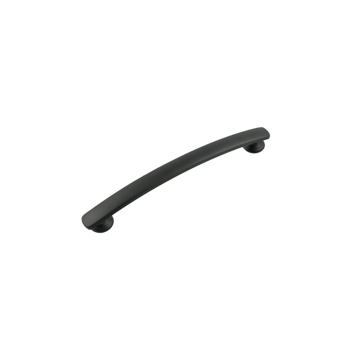 Hickory Hardware P2156-MB American Diner Collection Pull 6-5/16 Inch (160mm) Center to Center Matte Black Finish