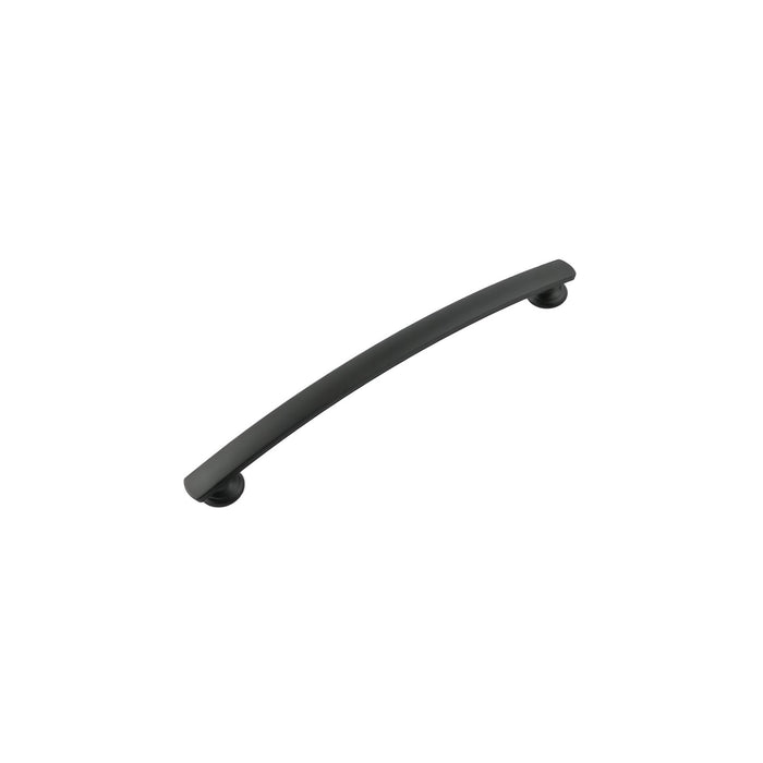 Hickory Hardware P2157-MB American Diner Collection Pull 7-9/16 Inch (192mm) Center to Center Matte Black Finish