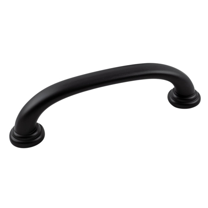 Hickory Hardware P2281-MB Zephyr Collection Pull 3-3/4 Inch (96mm) Center to Center Matte Black Finish