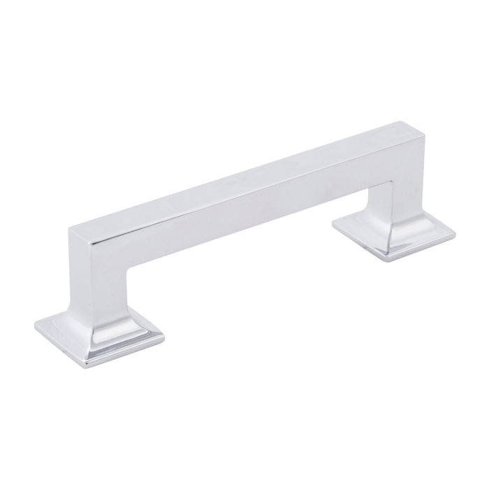 Hickory Hardware P3011-CH Studio Collection Pull 3-3/4 Inch (96mm) Center to Center Chrome Finish