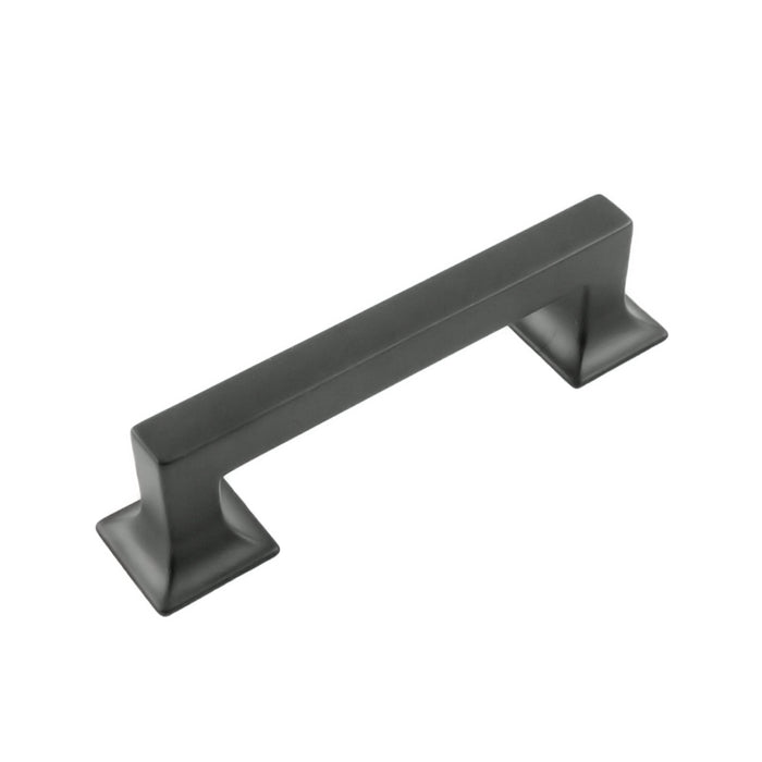 Hickory Hardware P3011-MB Studio Collection Pull 3-3/4 Inch (96mm) Center to Center Matte Black Finish