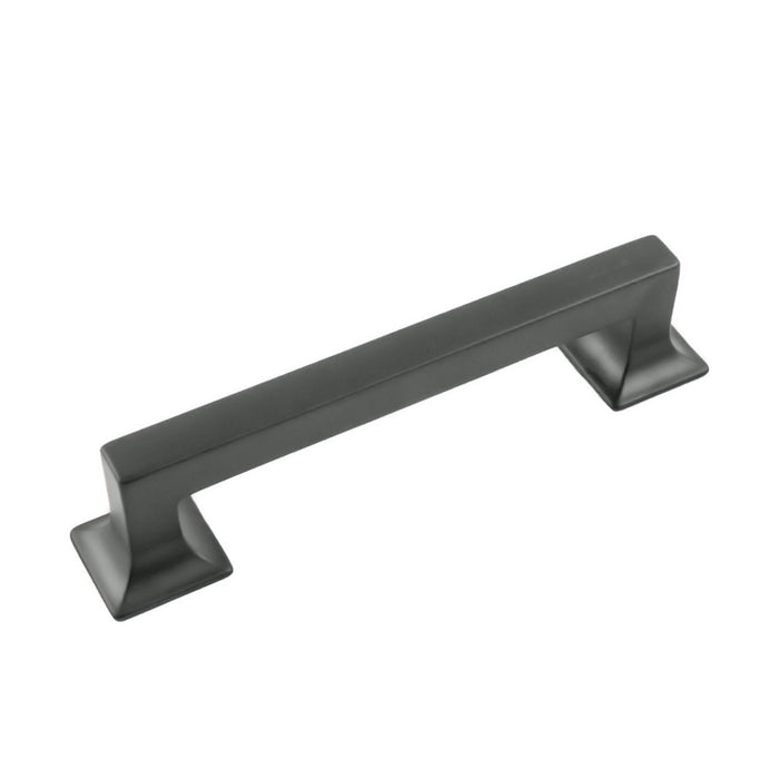 Hickory Hardware P3012-MB Studio Collection Pull 5-1/16 Inch (128mm) Center to Center Matte Black Finish