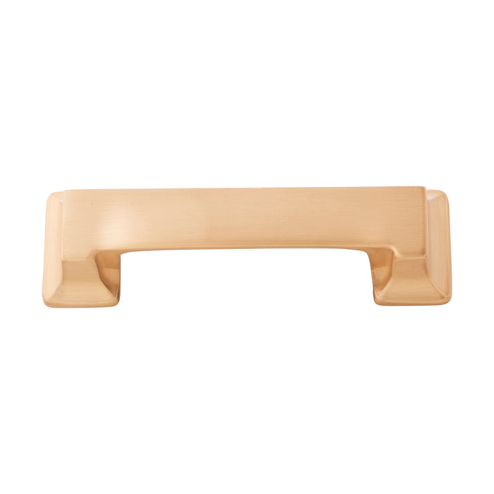 Hickory Hardware P3013-BGB Studio Collection Cup Pull 3 Inch (76mm) & 3-3/4 Inch (96mm) Center to Center Brushed Golden Brass Finish