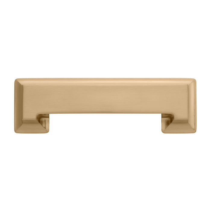 Hickory Hardware P3013-CBZ Studio Collection Cup Pull 3 Inch (76mm) & 3-3/4 Inch (96mm) Center to Center Champagne Bronze Finish