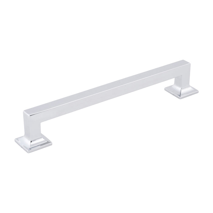 Hickory Hardware P3019-CH Studio Collection Pull 7-9/16 Inch (192mm) Center to Center Chrome Finish