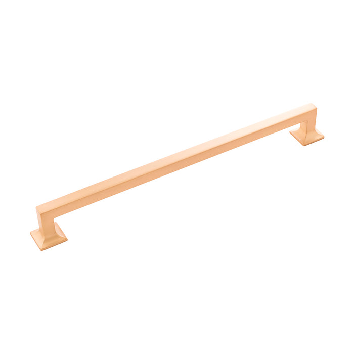 Hickory Hardware P3027-BGB Studio Collection Pull 12 Inch (305mm) Center to Center Brushed Golden Brass Finish