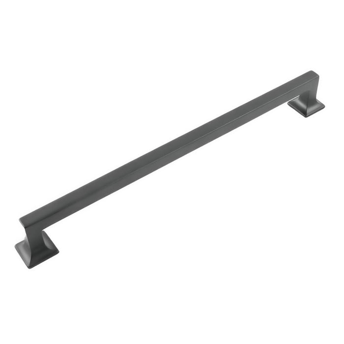 Hickory Hardware P3027-MB Studio Collection Pull 12 Inch (305mm) Center to Center Matte Black Finish