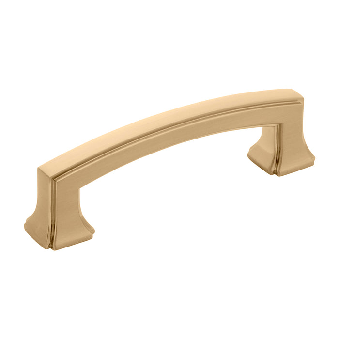 Hickory Hardware P3231-CBZ Bridges Collection Pull 3 Inch (76mm) Center to Center Champagne Bronze Finish
