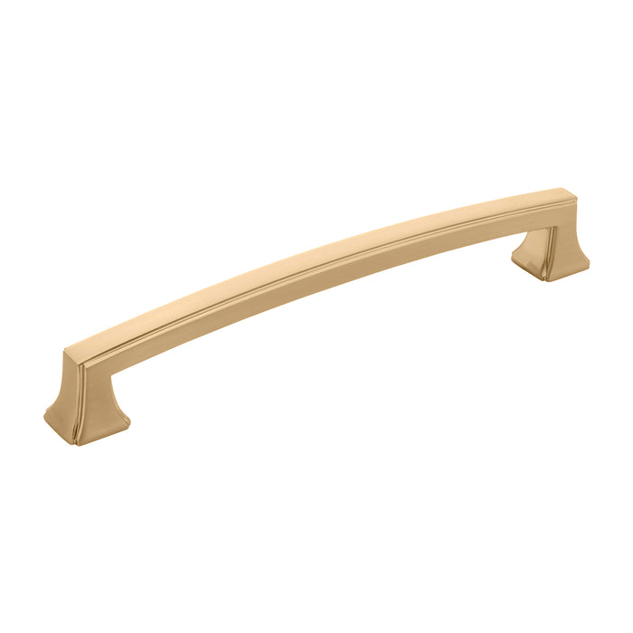 Hickory Hardware P3236-CBZ Bridges Collection Pull 7-9/16 Inch (192mm) Center to Center Champagne Bronze Finish