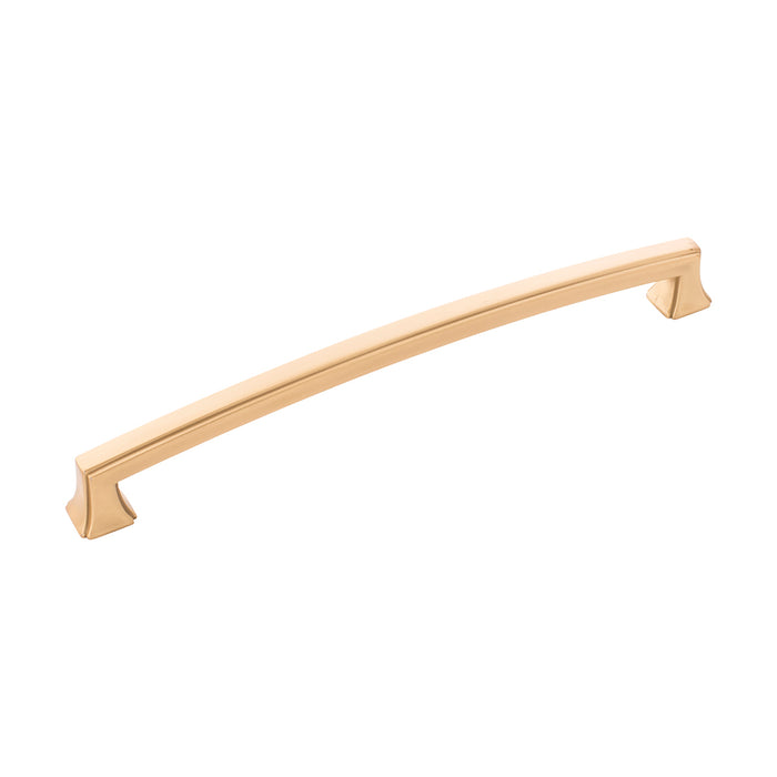 Hickory Hardware P3237-BGB Bridges Collection Pull 8-13/16 Inch (224mm) Center to Center Brushed Golden Brass Finish