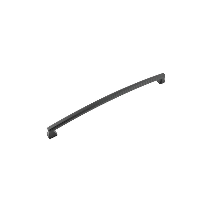 Hickory Hardware P3238-MB Bridges Collection Pull 12 Inch (305mm) Center to Center Matte Black Finish