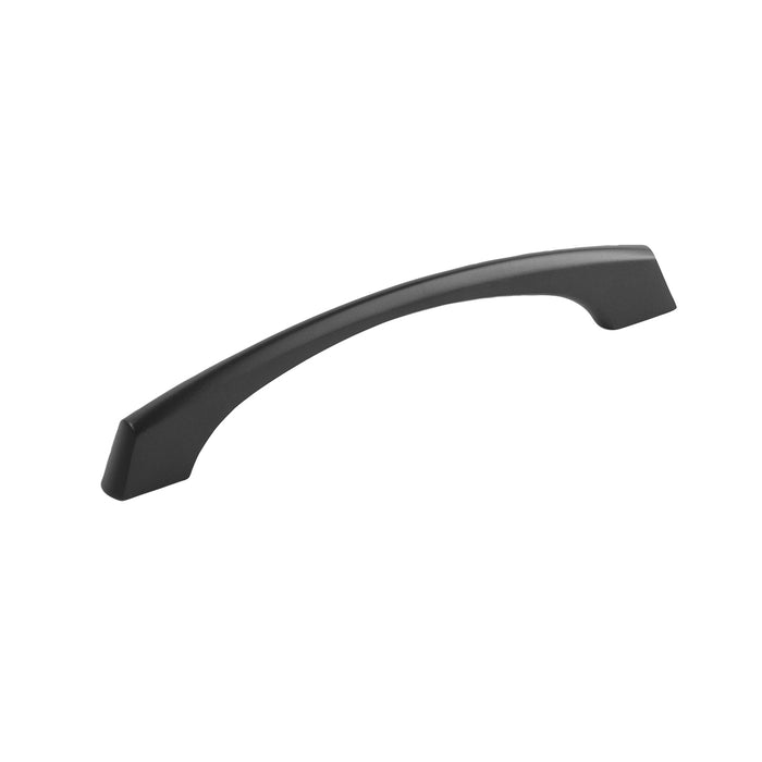 Hickory Hardware P3371-MB Greenwich Collection Pull 5-1/16 Inch (128mm) Center to Center Matte Black Finish