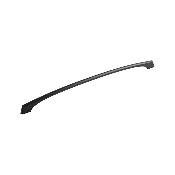 Hickory Hardware P3375-MB Greenwich Collection Pull 18 Inch (457mm) Center to Center Matte Black Finish