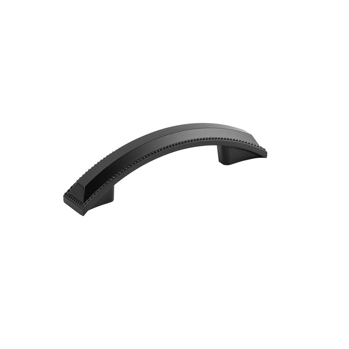 Hickory Hardware P3601-MB Altair Collection Pull 3 Inch (76mm) & 3-3/4 Inch (96mm) Center to Center Matte Black Finish