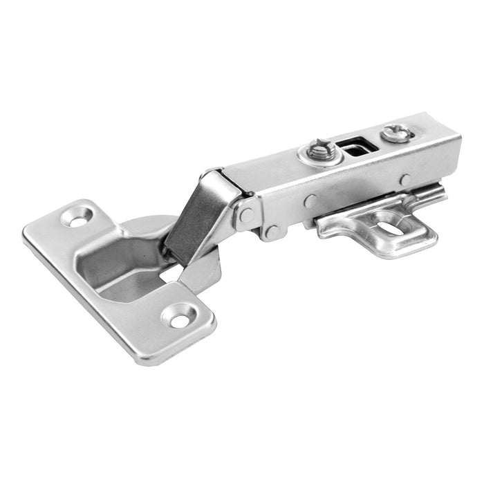 Hickory Hardware P5305-14 Hinge Concealed Full Overlay Frameless Soft Close Clip On Polished Nickel Finish