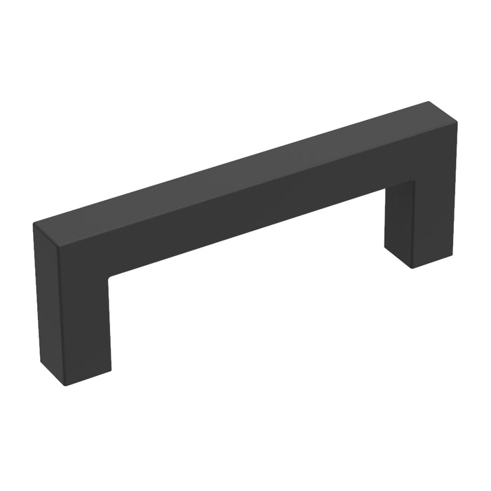 Hickory Hardware R077746MBX-10G Pier Collection Pull 3 Inch (76mm) Center to Center Matte Black Finish (10 Pack)