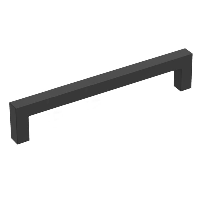 Hickory Hardware R077747MBX-10G Pier Collection Pull 5-1/16 Inch (128mm) Center to Center Matte Black Finish (10 Pack)