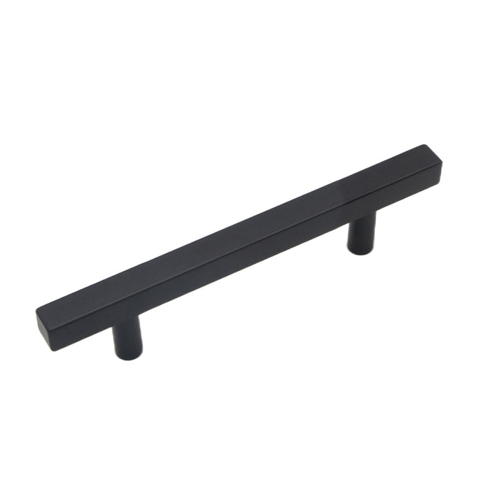 Hickory Hardware R080315MBX-10G Quad Collection Bar Pull 5-1/16 Inch (128mm) Center to Center Matte Black Finish (10 Pack)
