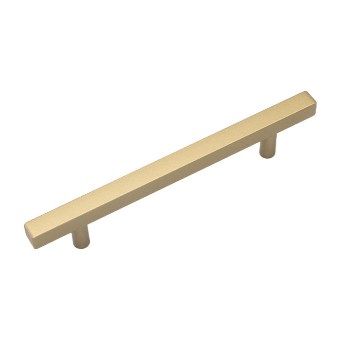 Hickory Hardware R080316BBX Quad Collection Bar Pull 6-5/16 Inch (160mm) Center to Center Brushed Golden Brass Finish