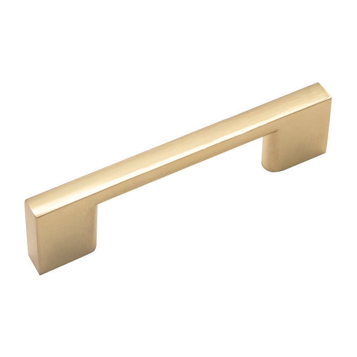Hickory Hardware R080324BBX Mod Collection Pull 3 Inch (76mm) Center to Center Brushed Golden Brass Finish