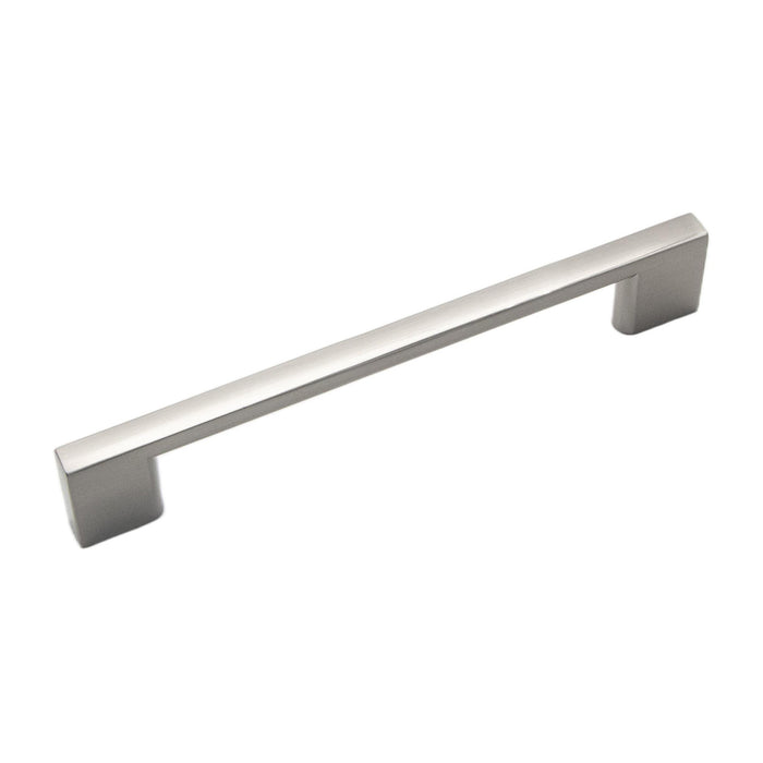Hickory Hardware R080326SNX-10G Mod Collection Pull 5-1/16 Inch (128mm) Center to Center Satin Nickel Finish (10 Pack)