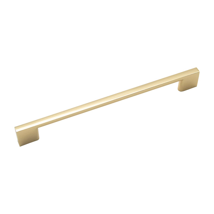 Hickory Hardware R080328BBX Mod Collection Pull 7-9/16 Inch (192mm) Center to Center Brushed Golden Brass Finish