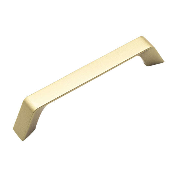 Hickory Hardware R080333BBX-10G Prism Collection Pull 5-1/16 Inch (128mm) Center to Center Brushed Golden Brass Finish (10 Pack)
