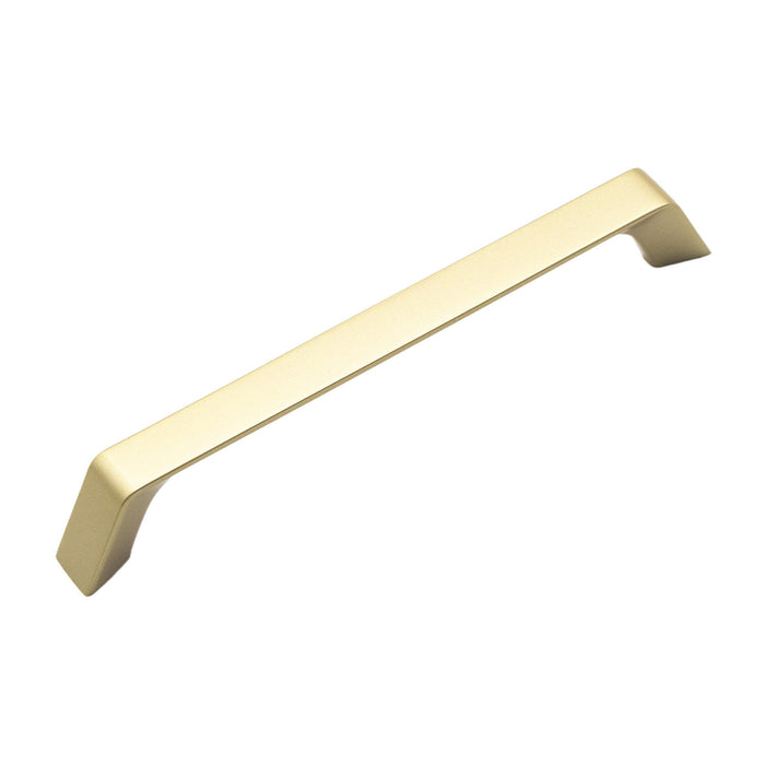 Hickory Hardware R080335BBX Prism Collection Pull 7-9/16 Inch (192mm) Center to Center Brushed Golden Brass Finish
