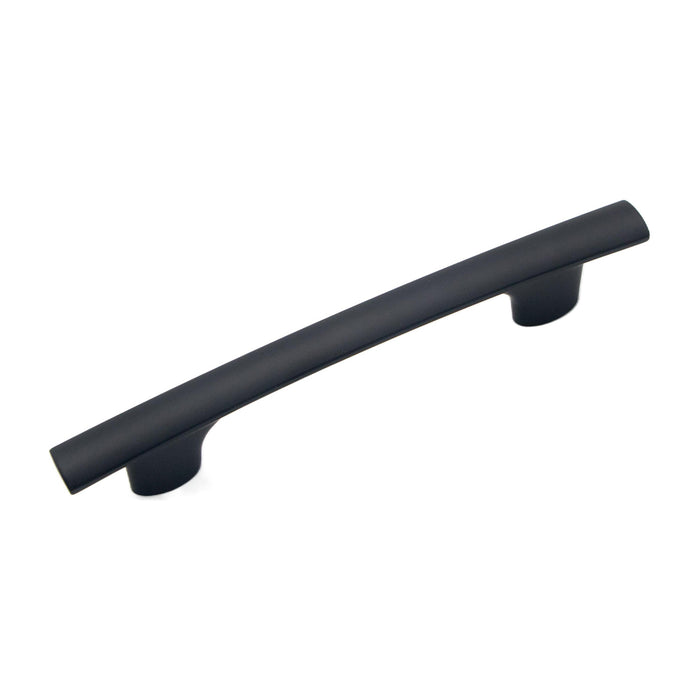 Hickory Hardware R080349MBX Swell Collection Pull 3-3/4 Inch (96mm) Center to Center Matte Black Finish