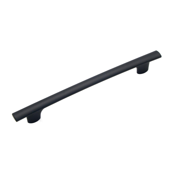 Hickory Hardware R080351MBX Swell Collection Pull 6-5/16 Inch (160mm) Center to Center Matte Black Finish