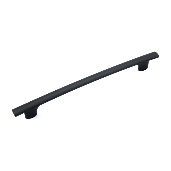 Hickory Hardware R080352MBX Swell Collection Pull 7-9/16 Inch (192mm) Center to Center Matte Black Finish